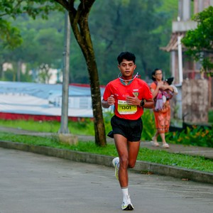 Race photo from BOGORUN 2026