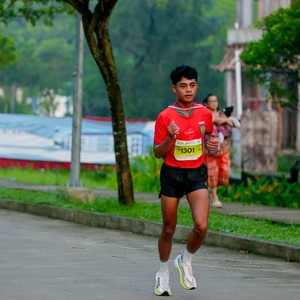 Race photo from BOGORUN 2026