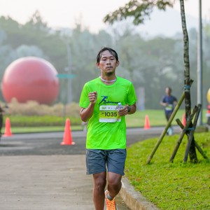 Race photo from BOGORUN 2026