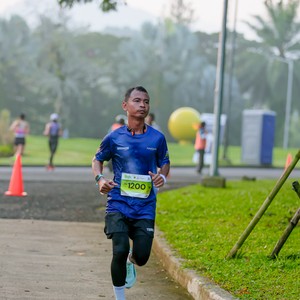 Race photo from BOGORUN 2026
