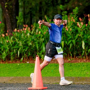 Race photo from BOGORUN 2026