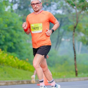Race photo from BOGORUN 2026