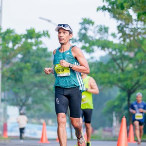 Race photo from BOGORUN 2026