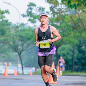 Race photo from BOGORUN 2026