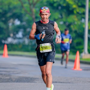 Race photo from BOGORUN 2026