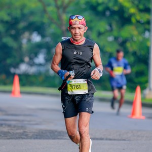 Race photo from BOGORUN 2026