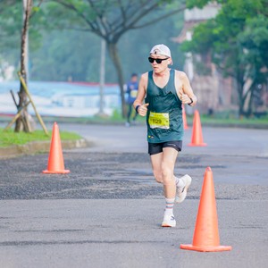 Race photo from BOGORUN 2026