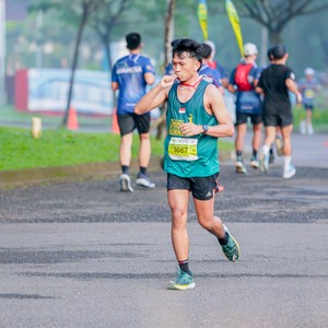 Race photo from BOGORUN 2026