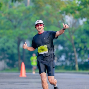 Race photo from BOGORUN 2026