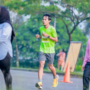 Race photo from BOGORUN 2026