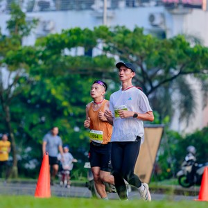 Race photo from BOGORUN 2026