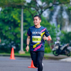 Race photo from BOGORUN 2026