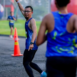 Race photo from BOGORUN 2026