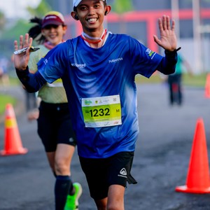 Race photo from BOGORUN 2026