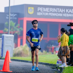 Race photo from BOGORUN 2026