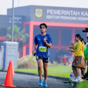 Race photo from BOGORUN 2026