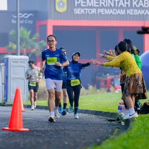 Race photo from BOGORUN 2026
