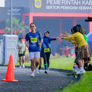 Race photo from BOGORUN 2026