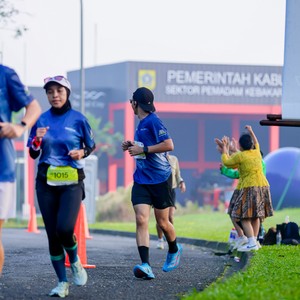 Race photo from BOGORUN 2026