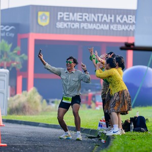 Race photo from BOGORUN 2026