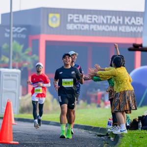 Race photo from BOGORUN 2026