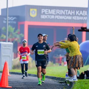 Race photo from BOGORUN 2026