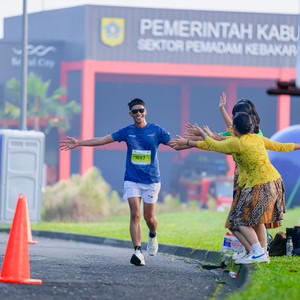 Race photo from BOGORUN 2026