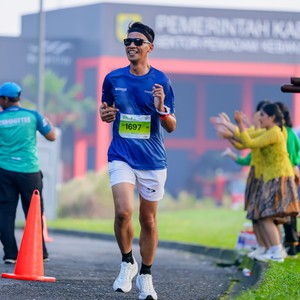 Race photo from BOGORUN 2026