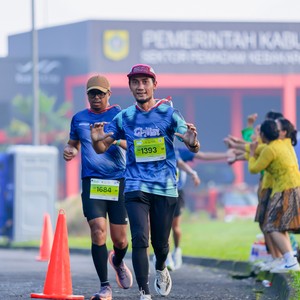 Race photo from BOGORUN 2026