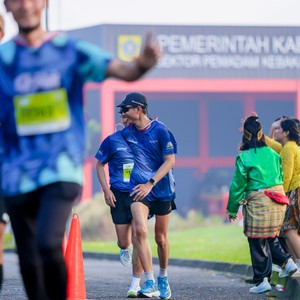 Race photo from BOGORUN 2026