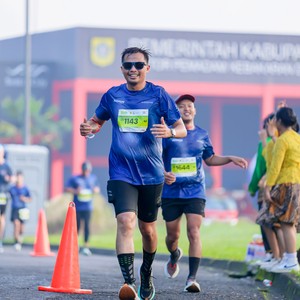 Race photo from BOGORUN 2026
