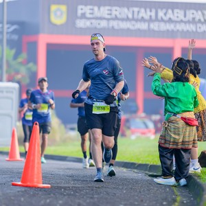 Race photo from BOGORUN 2026