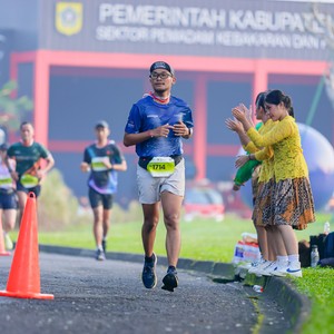 Race photo from BOGORUN 2026