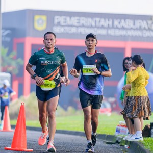 Race photo from BOGORUN 2026