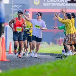 Race photo from BOGORUN 2026