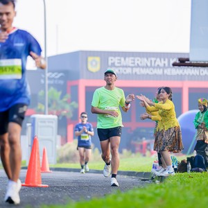 Race photo from BOGORUN 2026