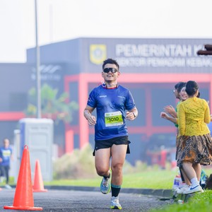 Race photo from BOGORUN 2026