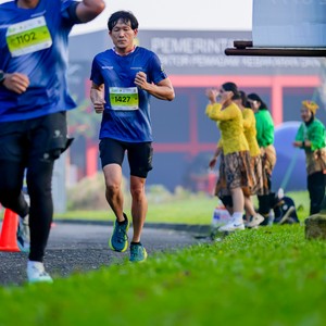 Race photo from BOGORUN 2026