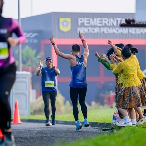 Race photo from BOGORUN 2026