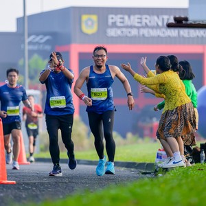 Race photo from BOGORUN 2026