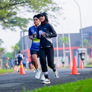 Race photo from BOGORUN 2026
