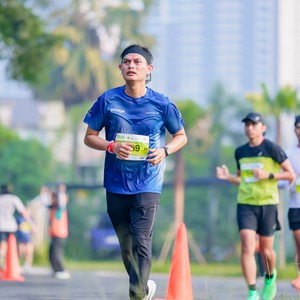 Race photo from BOGORUN 2026