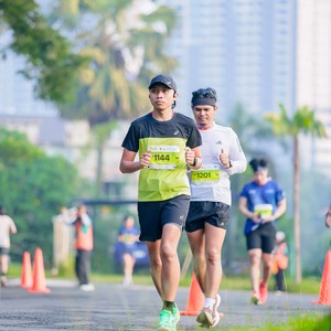 Race photo from BOGORUN 2026