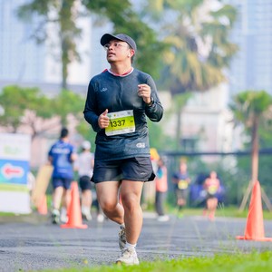 Race photo from BOGORUN 2026