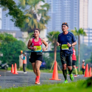 Race photo from BOGORUN 2026