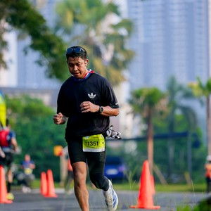 Race photo from BOGORUN 2026