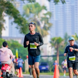 Race photo from BOGORUN 2026