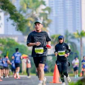 Race photo from BOGORUN 2026