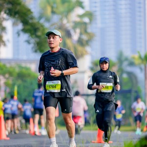 Race photo from BOGORUN 2026