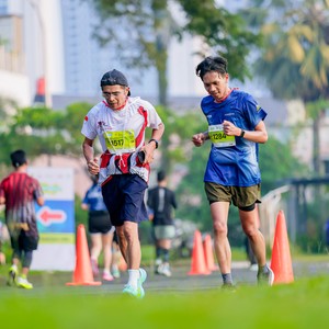Race photo from BOGORUN 2026